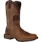 Durango Men's Western Boot, 7.5 M, Leather, 12 in H, Acorn DDB0314 - alternate 1